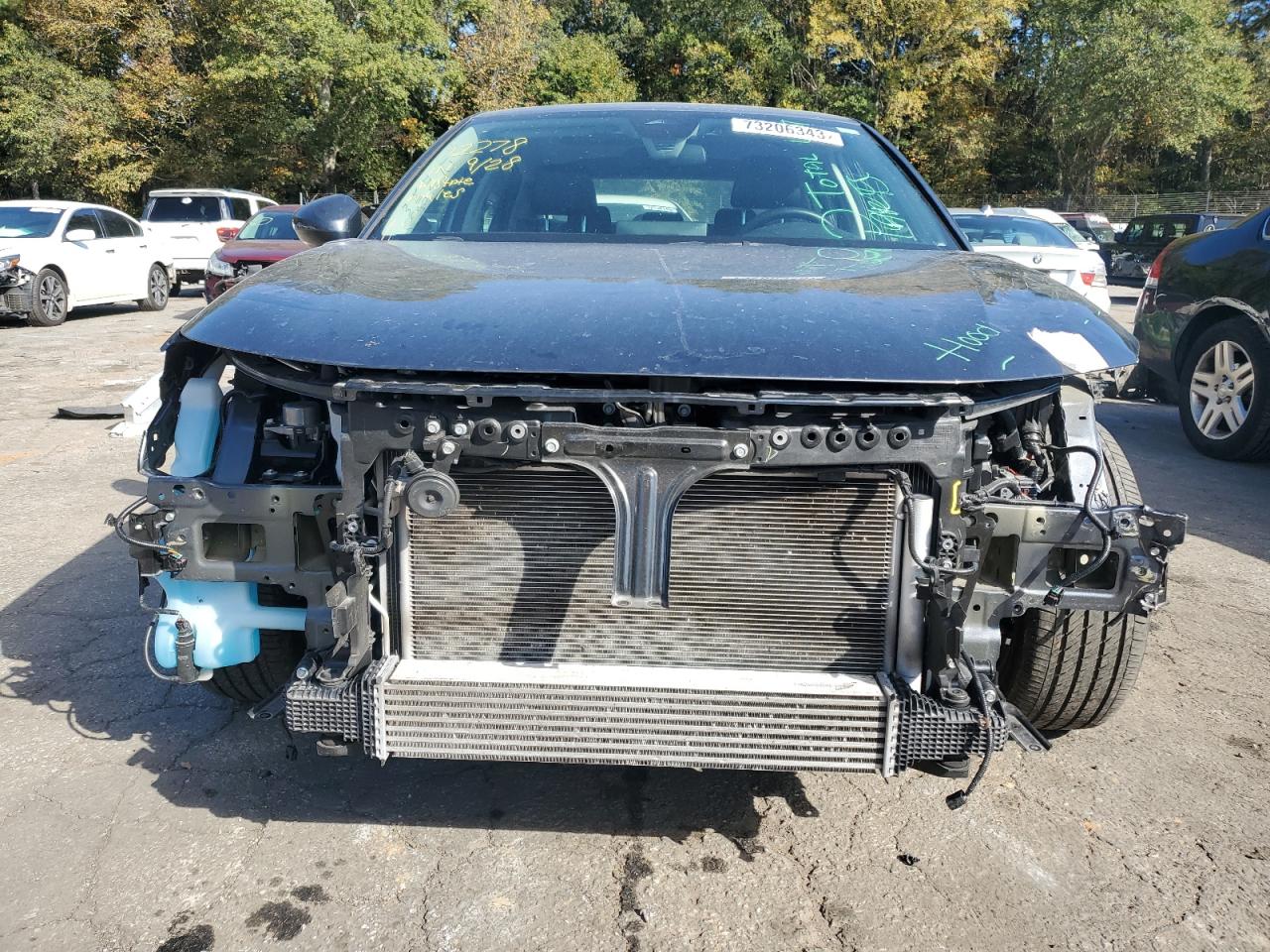 2022 HONDA CIVIC EX VIN:2HGFE1F73NH314414