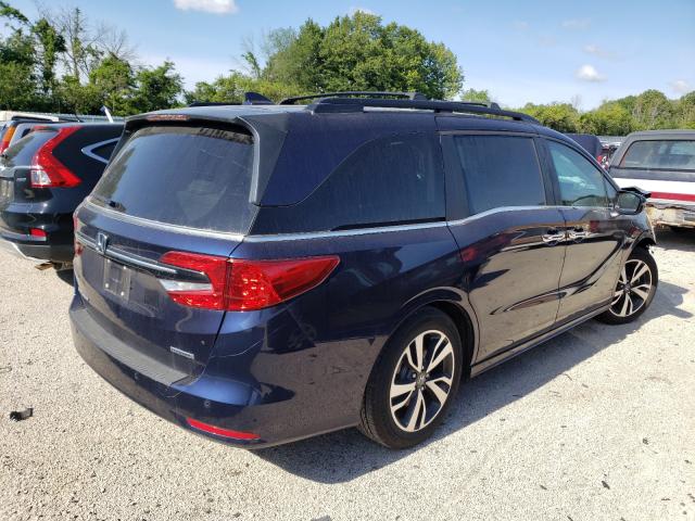 2021 HONDA ODYSSEY TOURING VIN: 5FNRL6H82MB024769