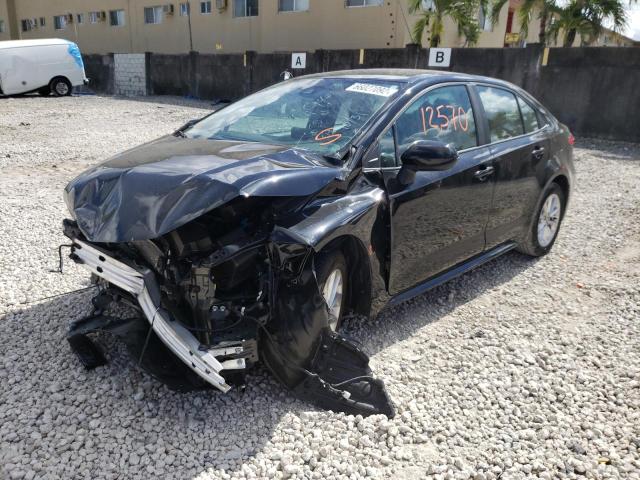 2021 TOYOTA COROLLA LE VIN: 5YFVPMAE8MP222994