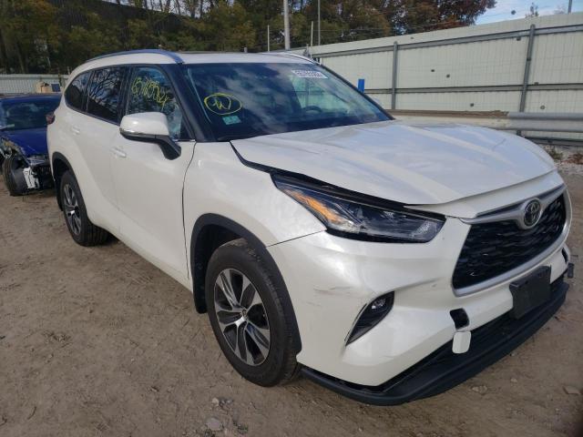 2021 TOYOTA HIGHLANDER XLE VIN: 5TDGZRBH5MS532553