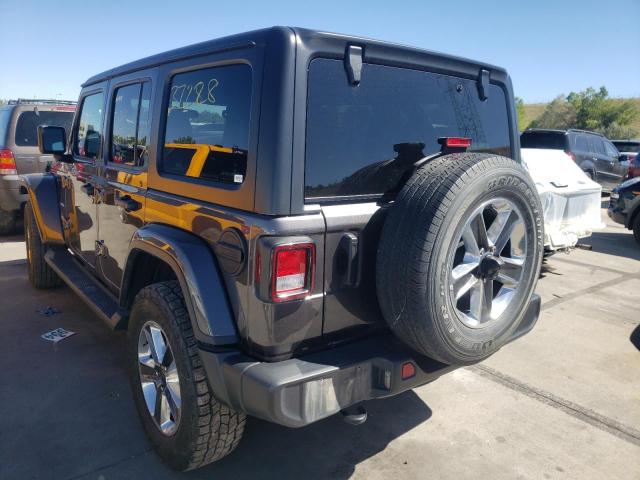 2021 JEEP WRANGLER UNLIMITED SAHARA VIN: 1C4HJXEN4MW668061