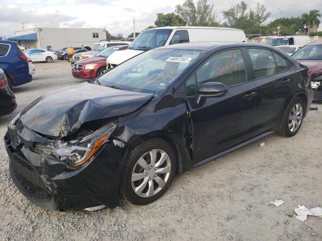 2021 TOYOTA COROLLA LE VIN: 5YFEPMAE5MP178095