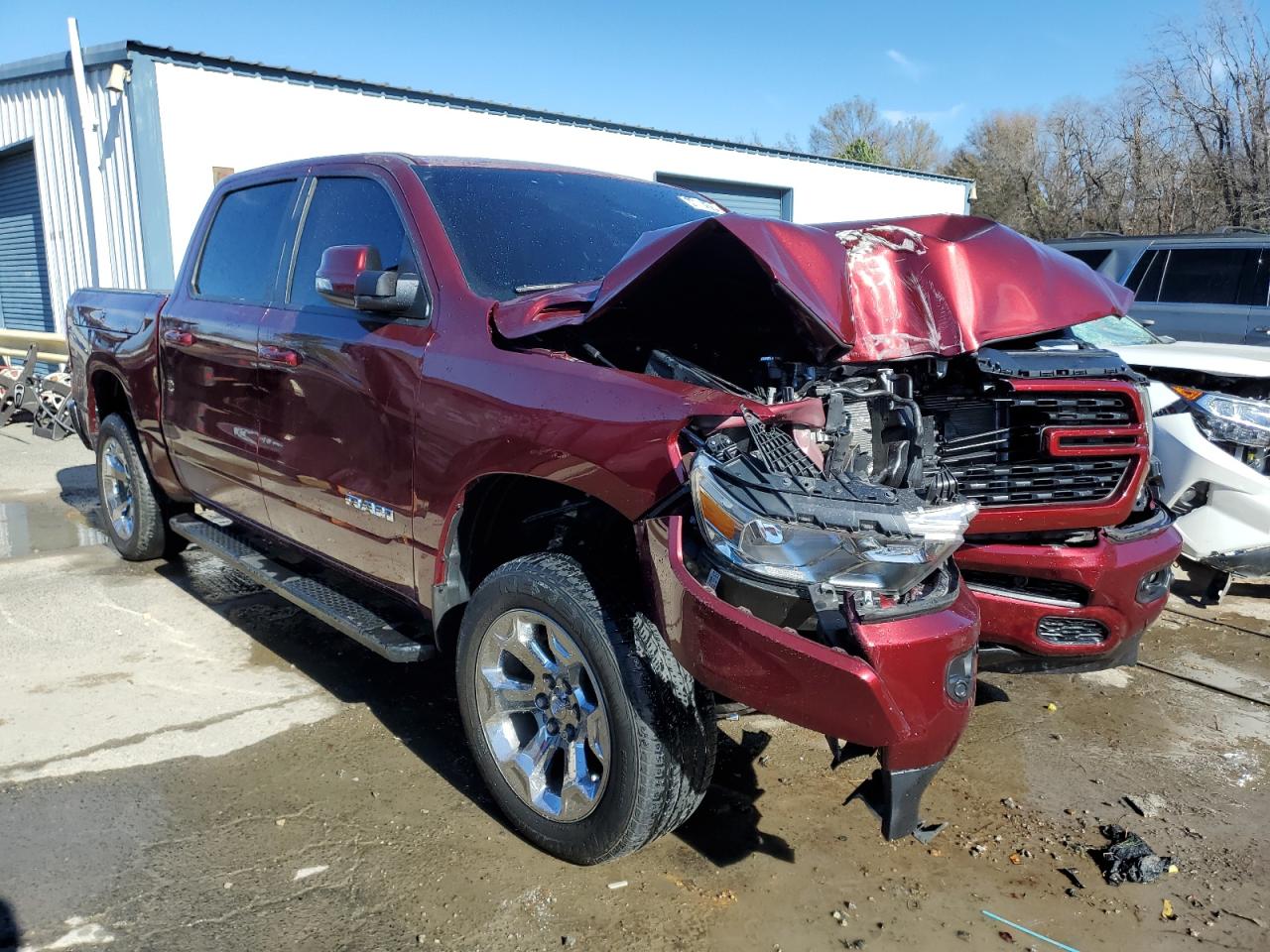 2022 RAM 1500 BIG HORN/LONE STAR VIN:1C6RREFT4NN126228