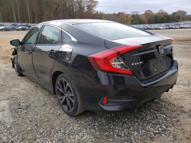 2021 HONDA CIVIC SPORT VIN: 2HGFC2F84MH540707