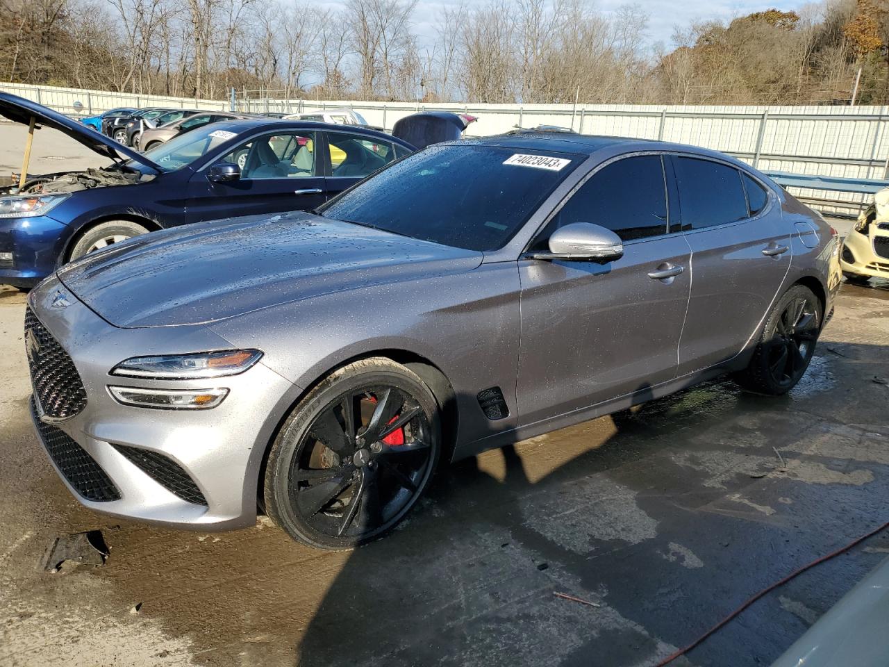 2022 GENESIS G70 BASE VIN:KMTG54TE2NU100827