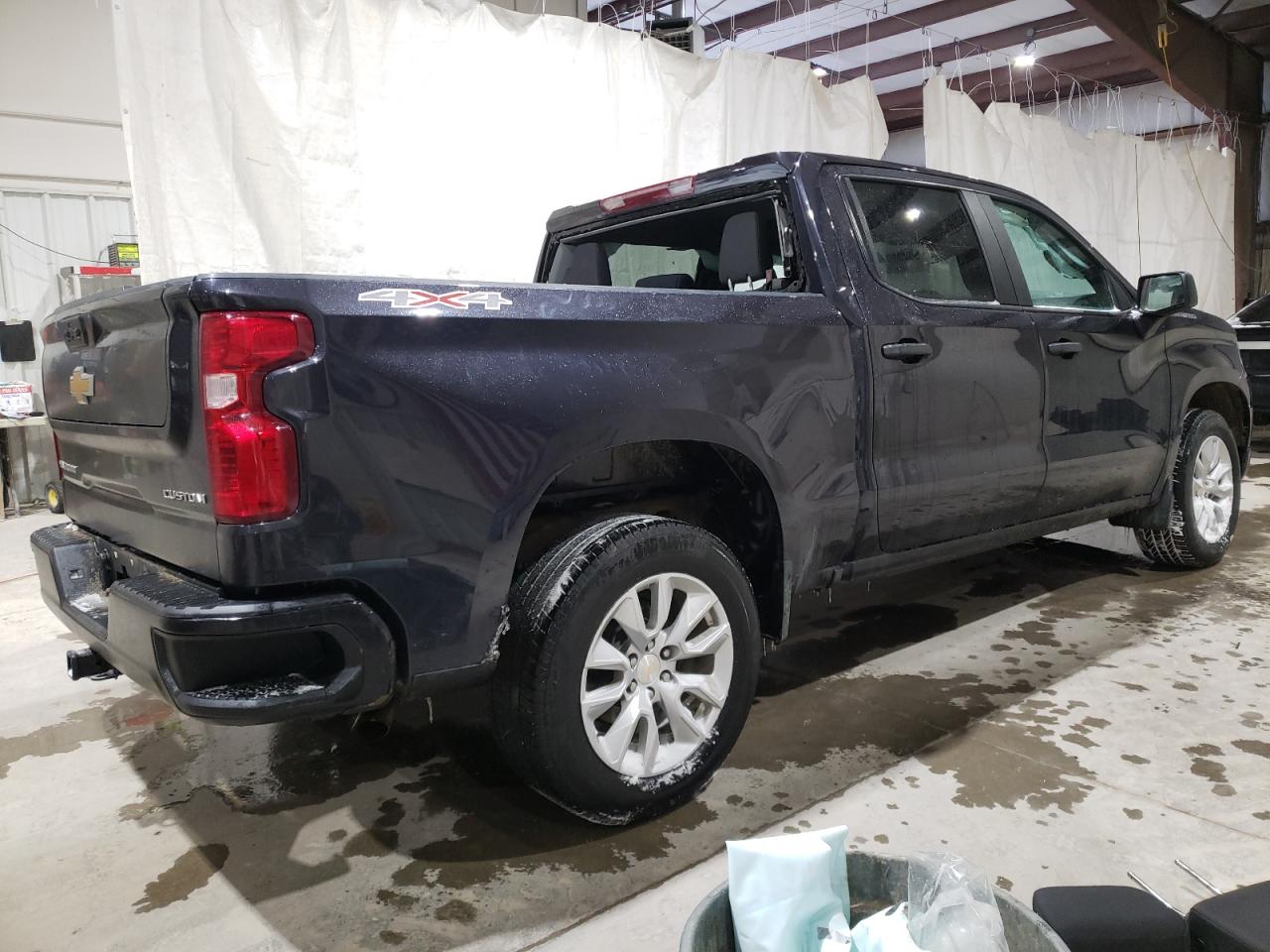 2022 CHEVROLET SILVERADO K1500 CUSTOM VIN:3GCPDBEK2NG606413