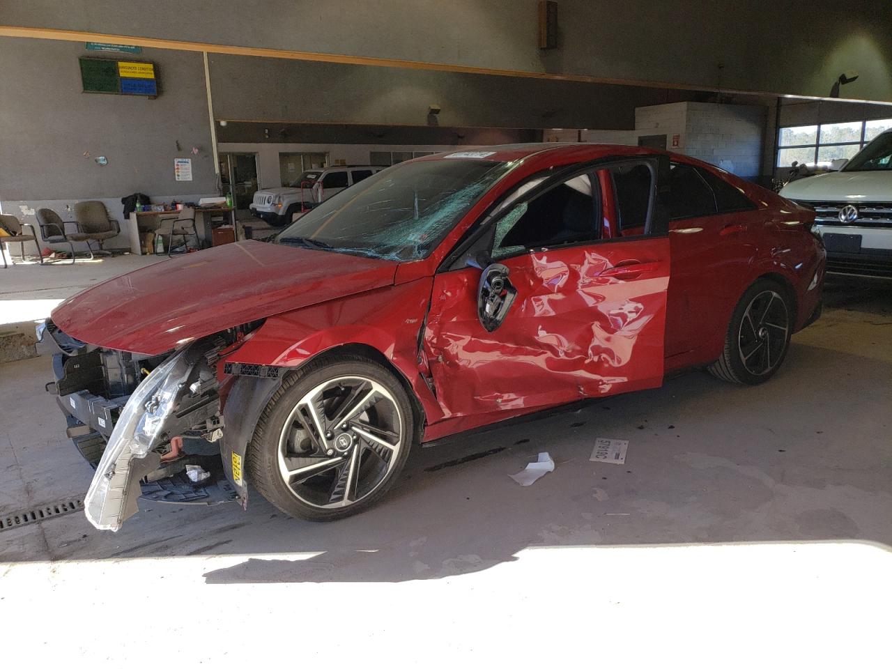 2022 HYUNDAI ELANTRA N LINE VIN:KMHLR4AF5NU369932