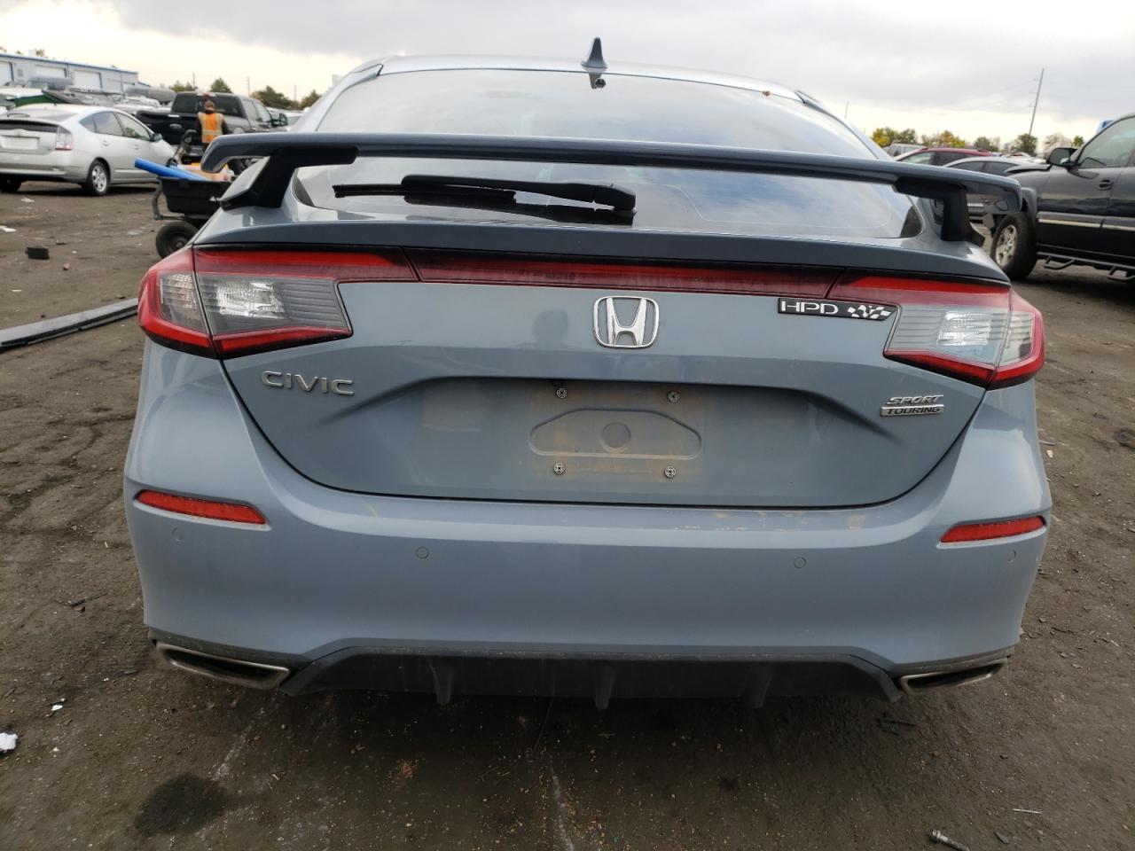 2022 HONDA CIVIC SPORT TOURING VIN:19XFL1G81NE000221