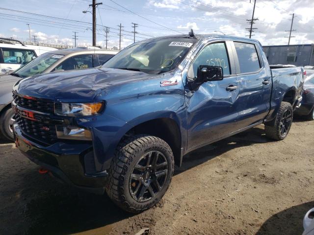 2021 CHEVROLET SILVERADO K1500 TRAIL BOSS CUSTOM VIN: 3GCPYCEF0MG483738