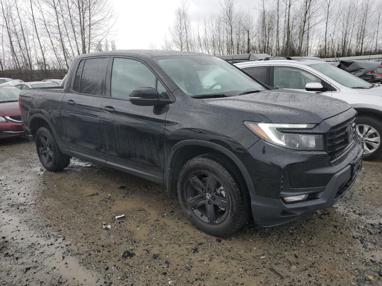 2023 HONDA RIDGELINE BLACK EDITION VIN:5FPYK3F86PB023474