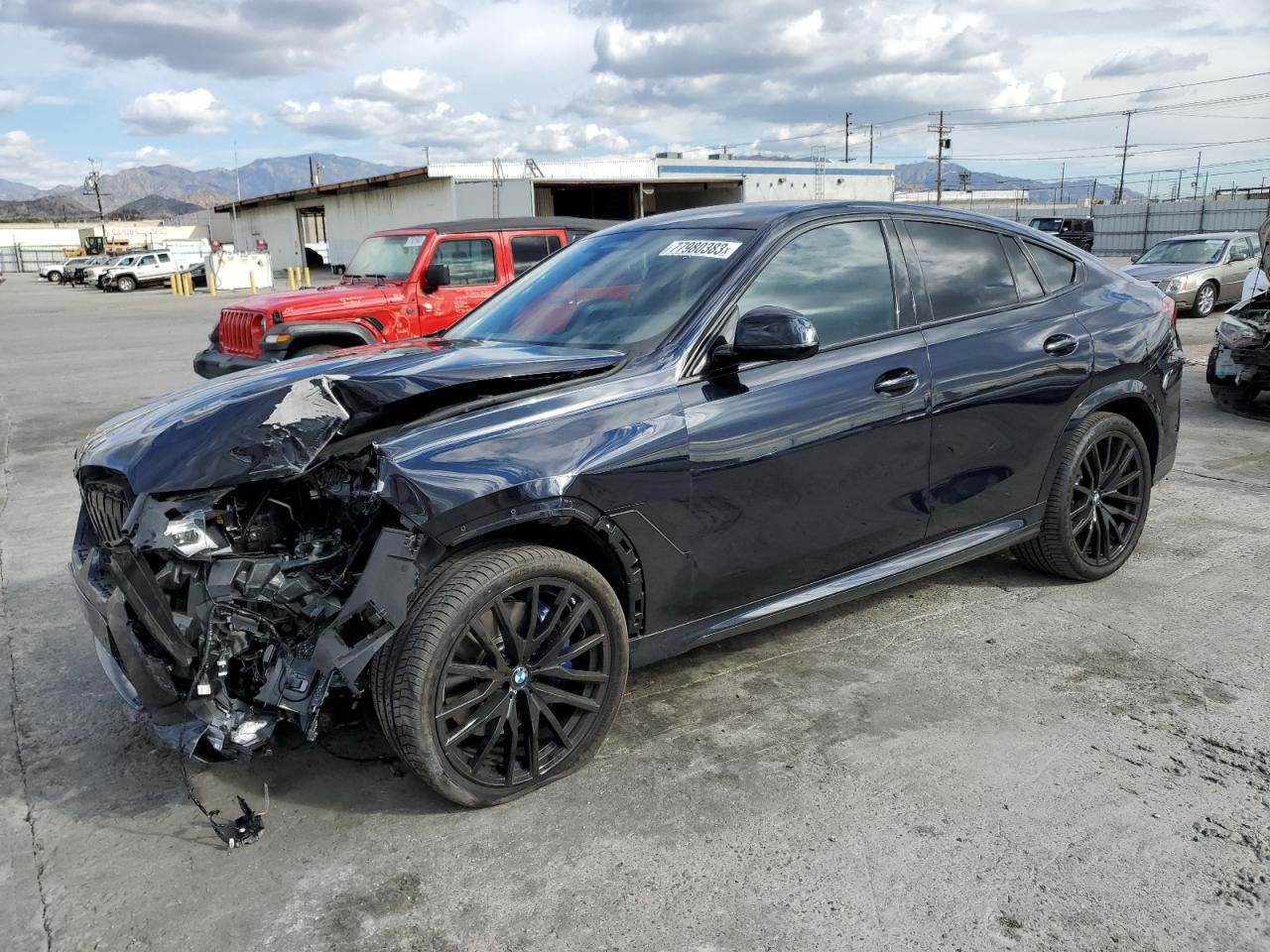 2023 BMW X6 M50I VIN:5UXCY8C07P9R57987