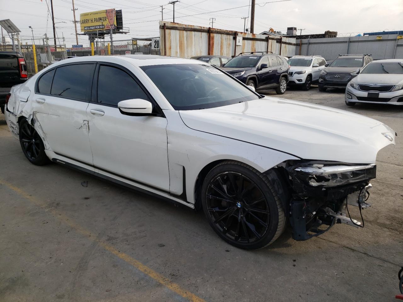 2022 BMW 740 I VIN:WBA7T2C07NCH13965