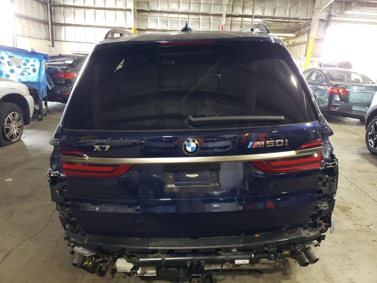 2022 BMW X7 M50I VIN:5UXCX6C04N9K62287