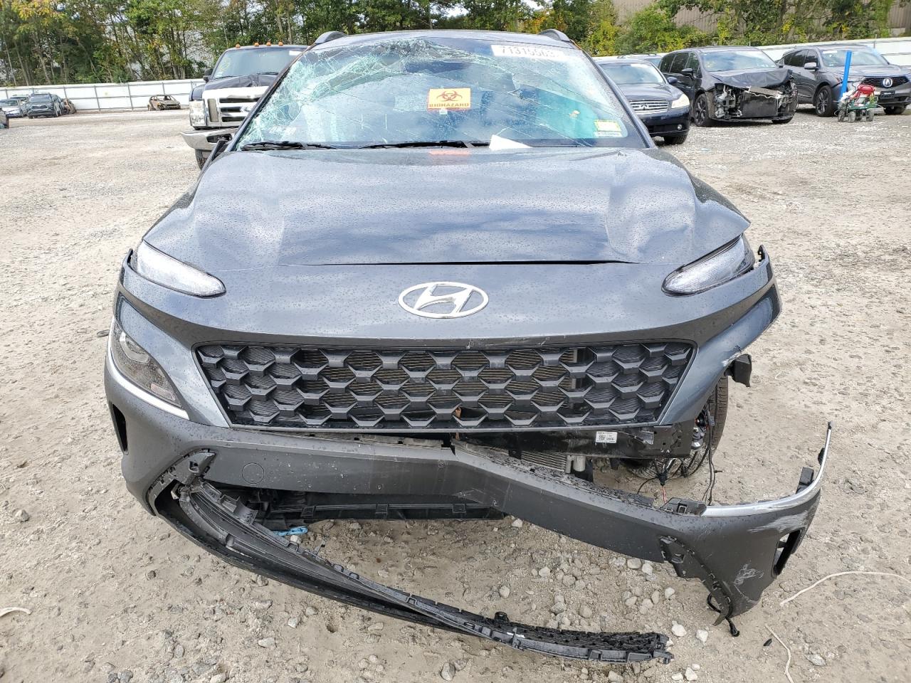 2022 HYUNDAI KONA SEL VIN:KM8K6CAB9NU927163
