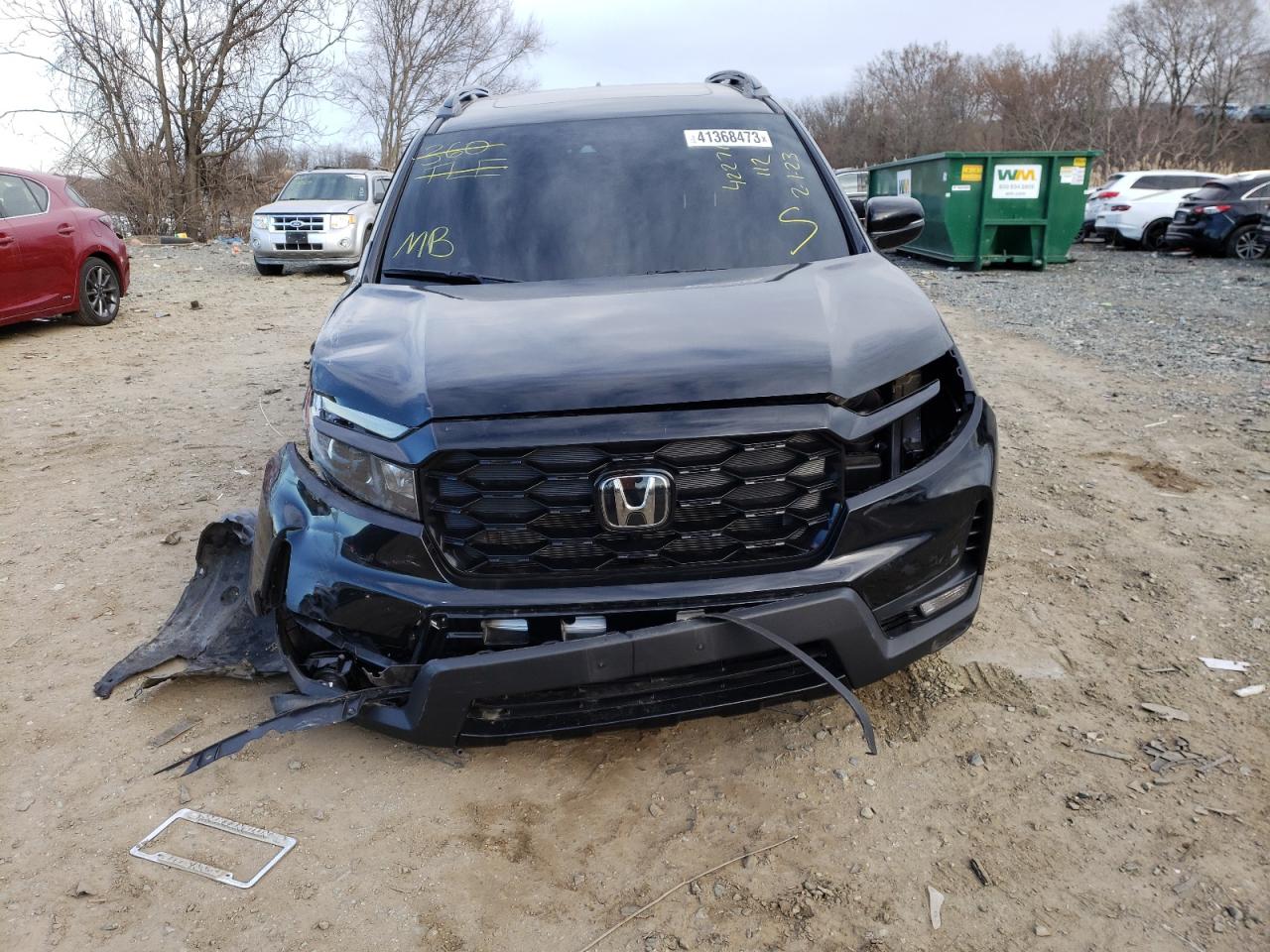 2022 HONDA PASSPORT ELITE VIN:5FNYF8H08NB014788