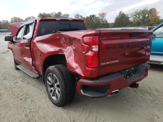 2021 CHEVROLET SILVERADO K1500 RST VIN: 3GCUYEED4MG156580