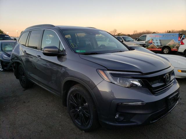 2021 HONDA PILOT SE VIN: 5FNYF6H21MB043604