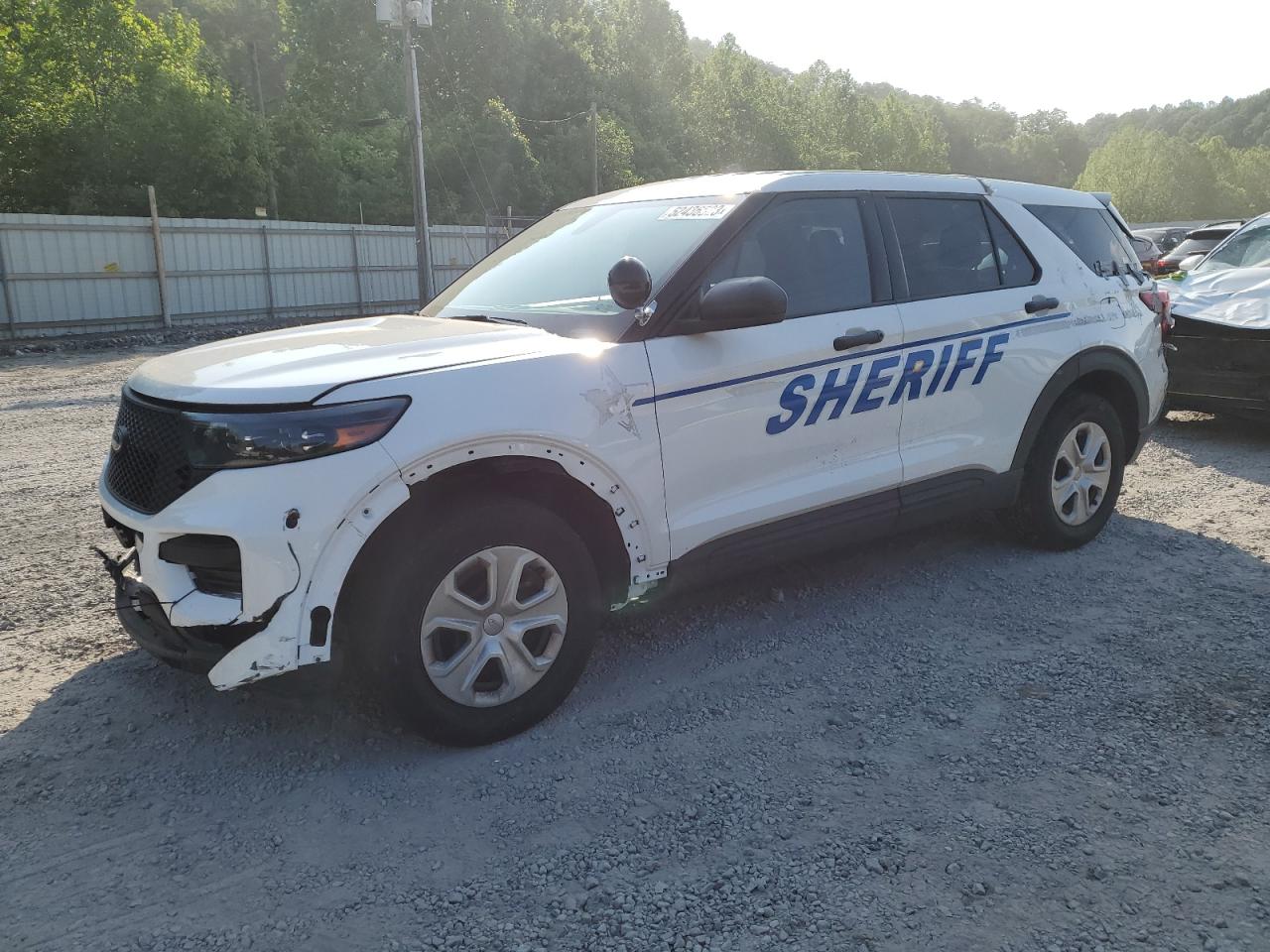 2022 FORD EXPLORER POLICE INTERCEPTOR VIN:1FM5K8AB7NGA02952