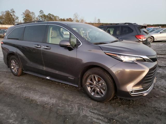 2021 TOYOTA SIENNA XLE VIN: 5TDYSKFC7MS017343