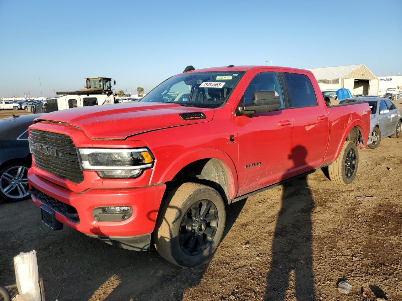 2022 RAM 2500 LARAMIE VIN:3C6UR5FL1NG148593