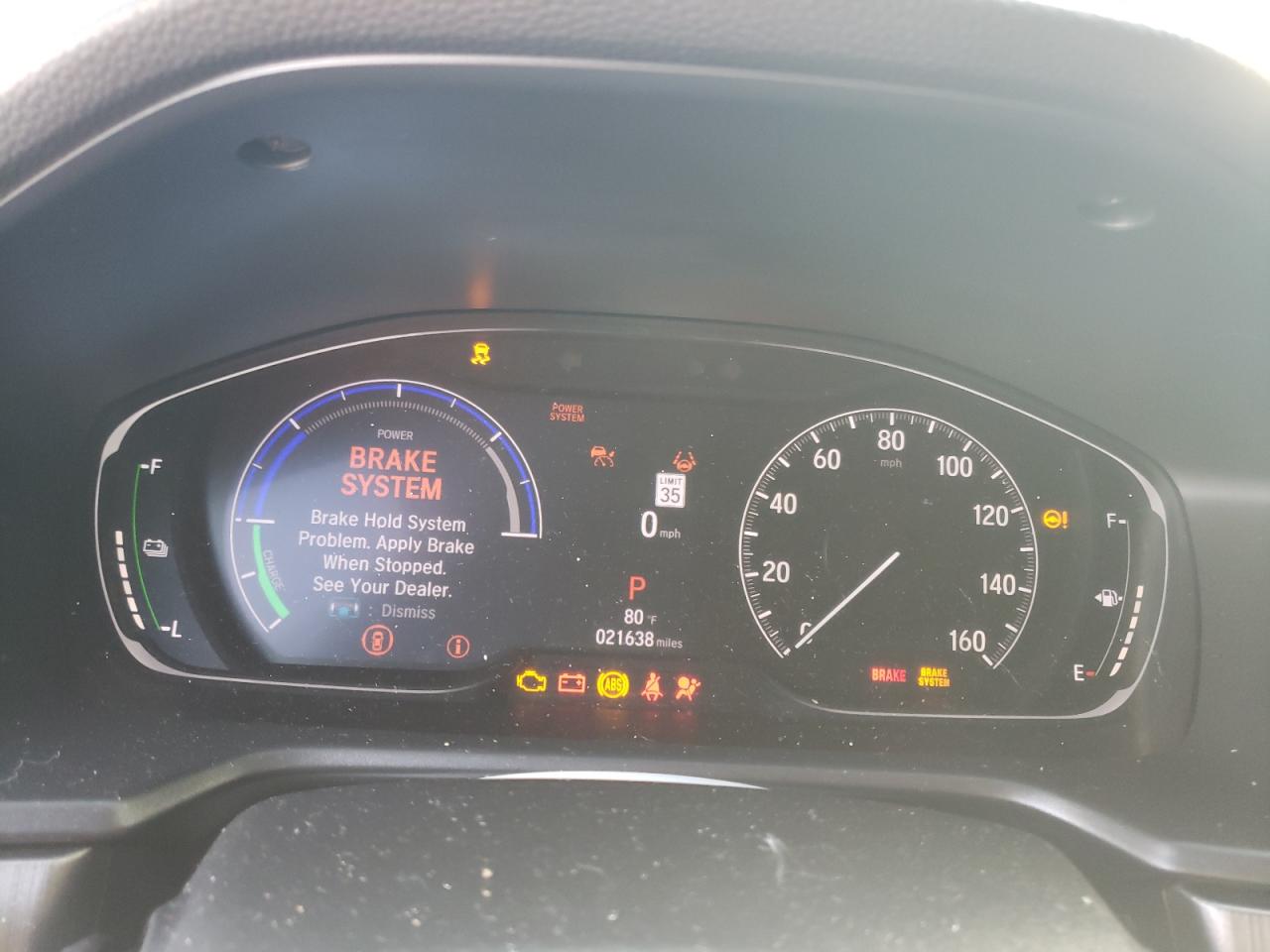 2022 HONDA ACCORD HYBRID VIN:1HGCV3F13NA004630