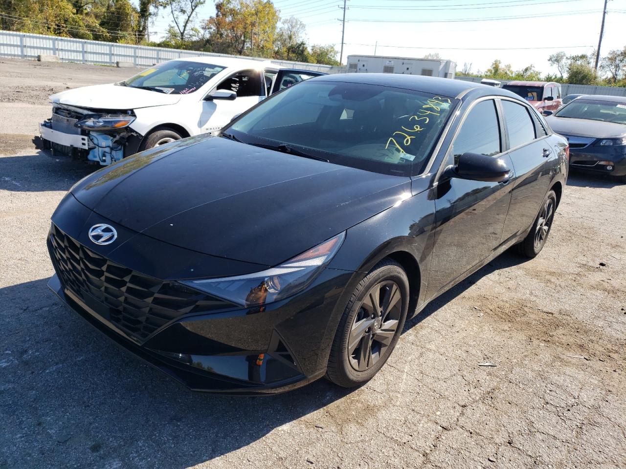 2022 HYUNDAI ELANTRA SEL VIN:KMHLS4AG1NU234573