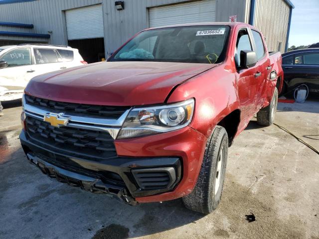 2021 CHEVROLET COLORADO VIN: 1GCGSBEA0M1245550