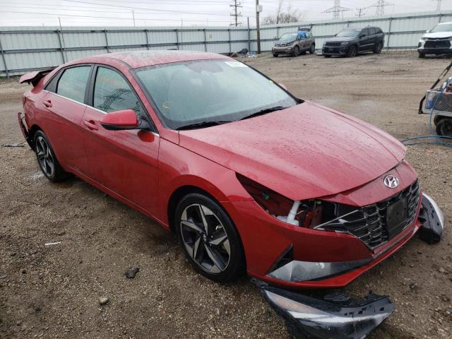 2021 HYUNDAI ELANTRA LIMITED VIN: KMHLP4AG0MU115963