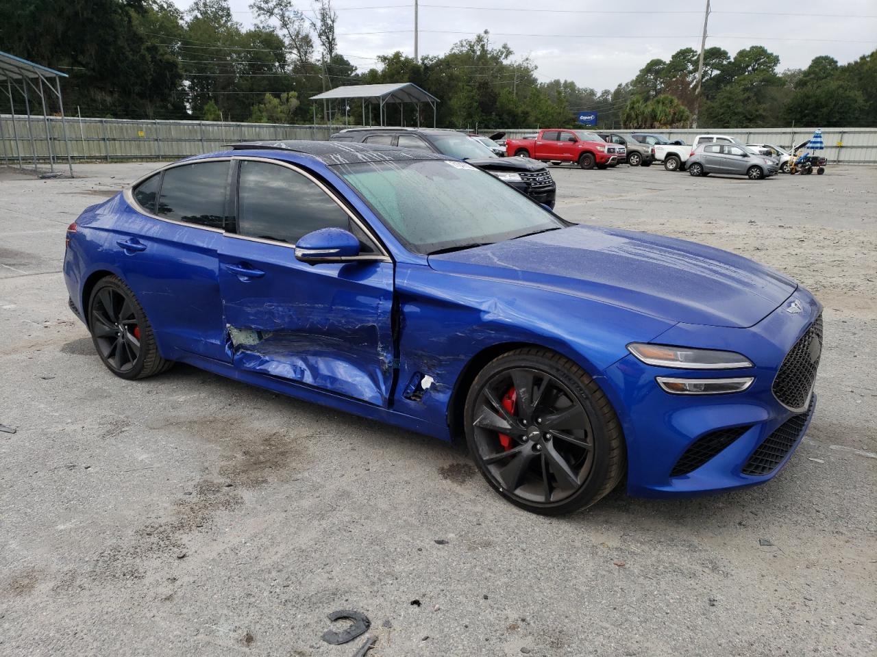 2023 GENESIS G70 BASE VIN:KMTG54TE7PU117562