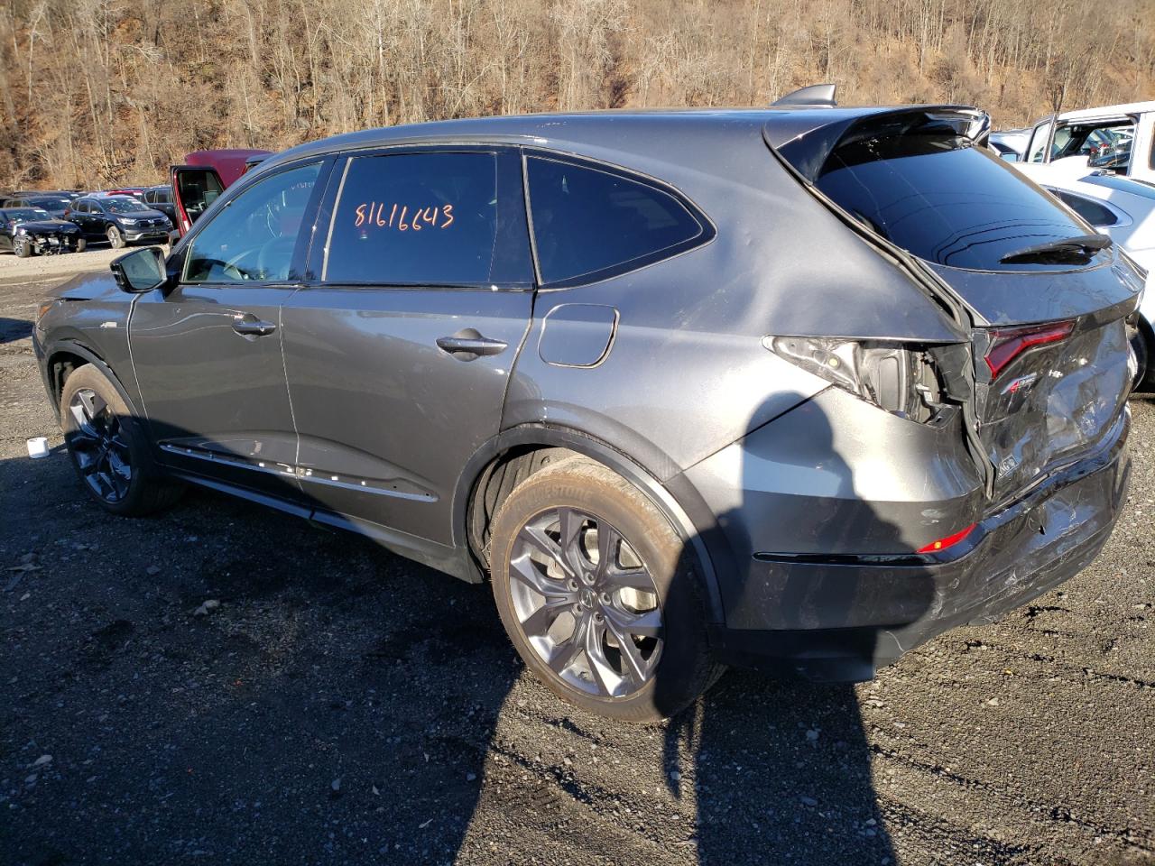 2023 ACURA MDX A-SPEC VIN:5J8YE1H09PL005786