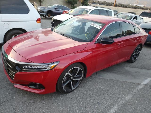 2021 HONDA ACCORD SPORT SE VIN: 1HGCV1F41MA058067