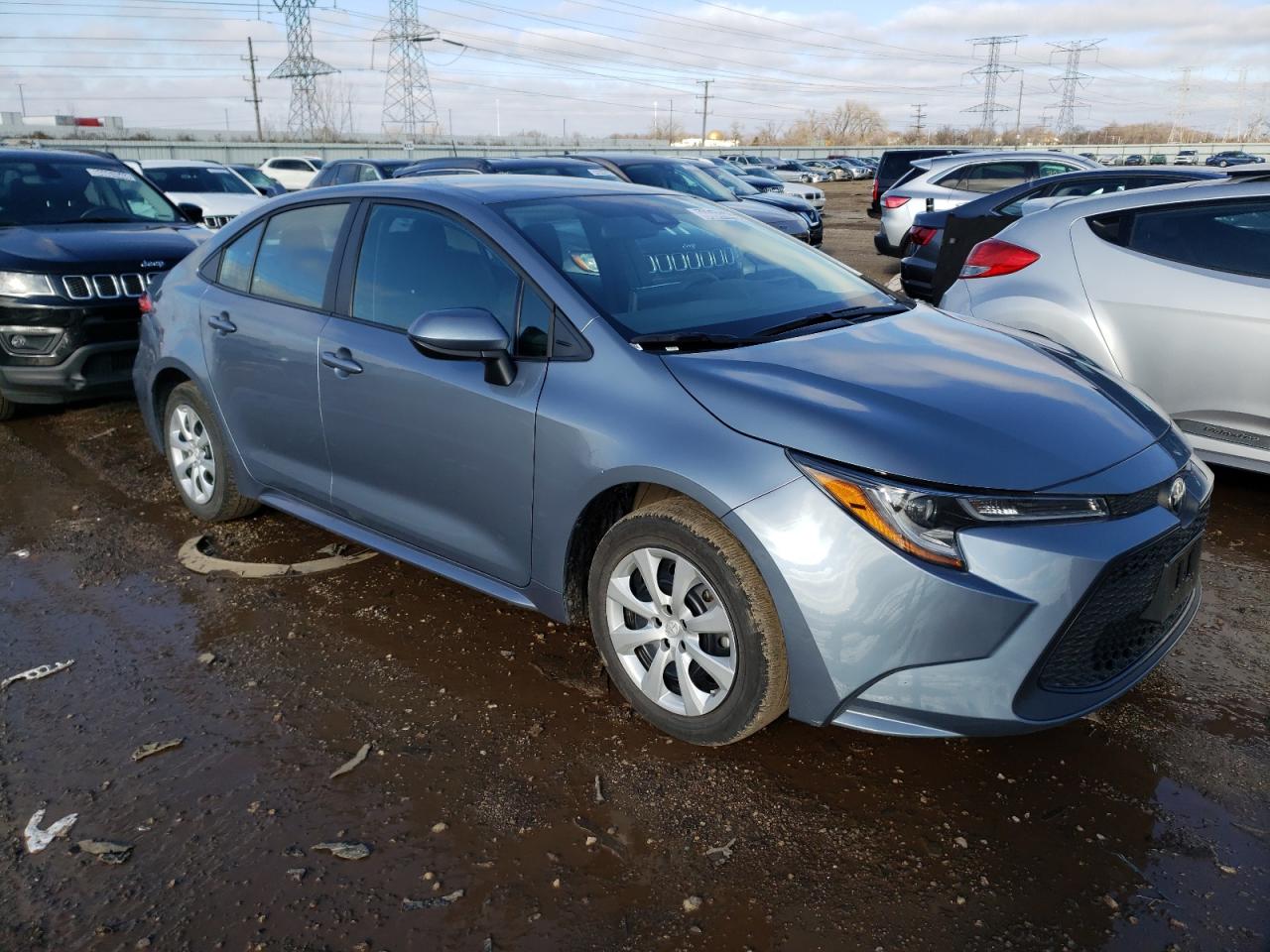 2022 TOYOTA COROLLA LE VIN:5YFEPMAE2NP360337