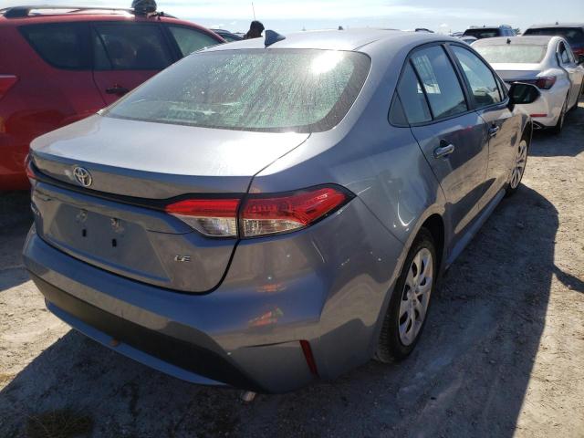 2021 TOYOTA COROLLA LE VIN: 5YFEPMAE7MP242914