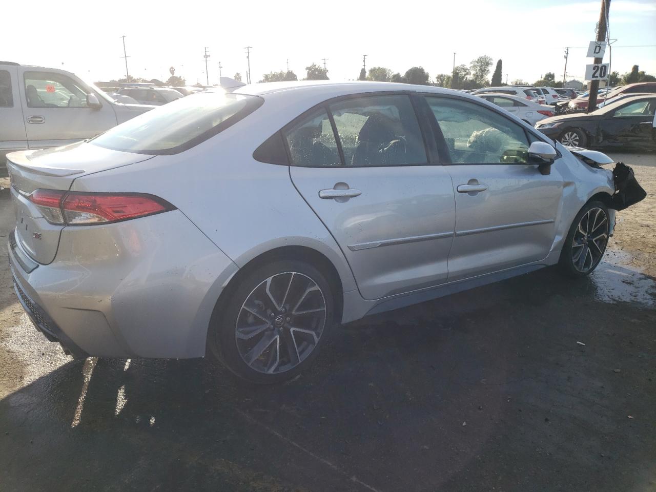 2022 TOYOTA COROLLA SE VIN:JTDS4MCE1NJ081443