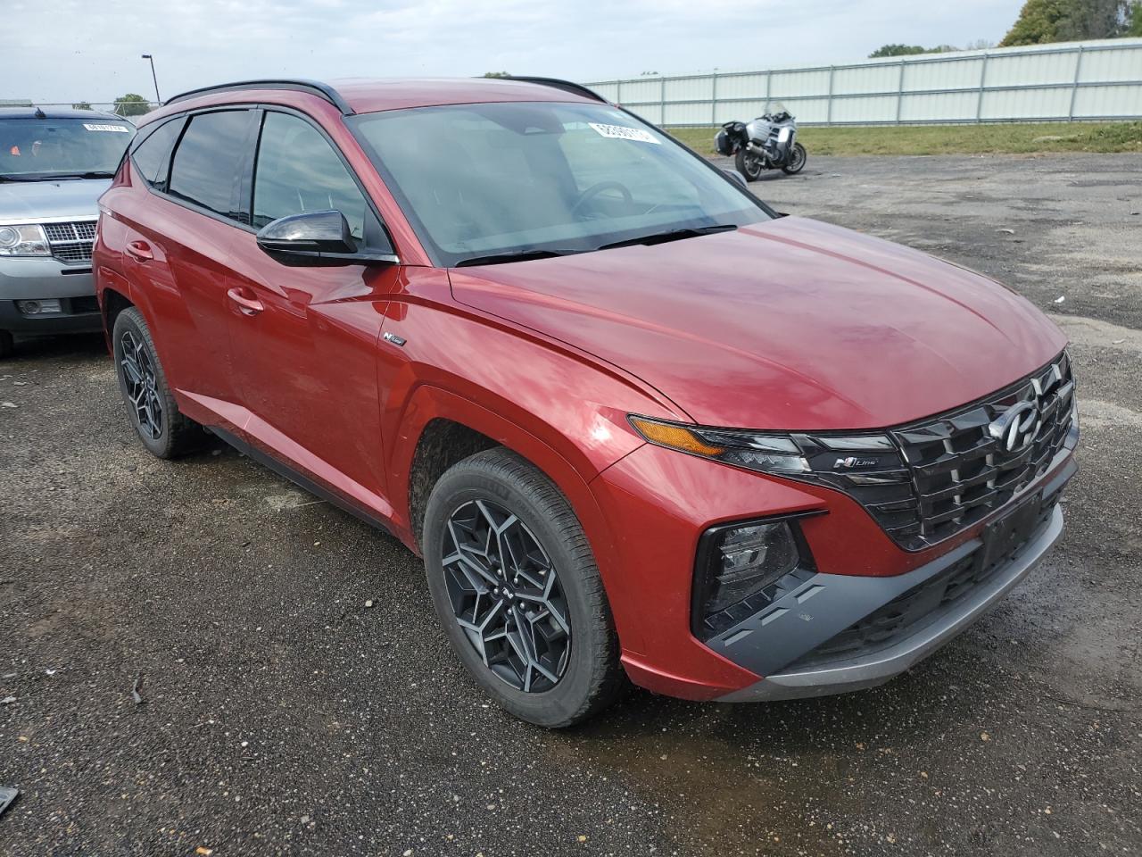 2022 HYUNDAI TUCSON N LINE VIN:KM8JFCAE3NU124502