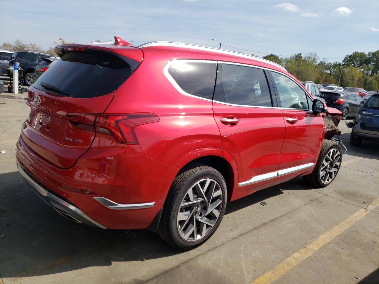 2023 HYUNDAI SANTA FE CALLIGRAPHY VIN:5NMS5DAL1PH596210