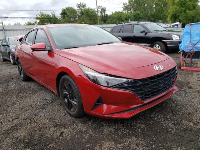 2021 HYUNDAI ELANTRA SEL VIN: KMHLM4AG2MU163196