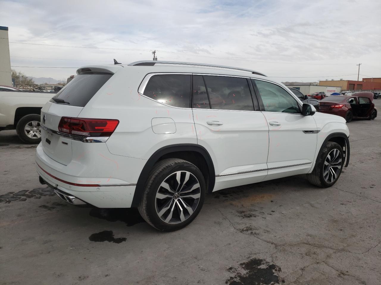 2022 VOLKSWAGEN ATLAS SEL PREMIUM R-LINE VIN:1V2FR2CA2NC513786