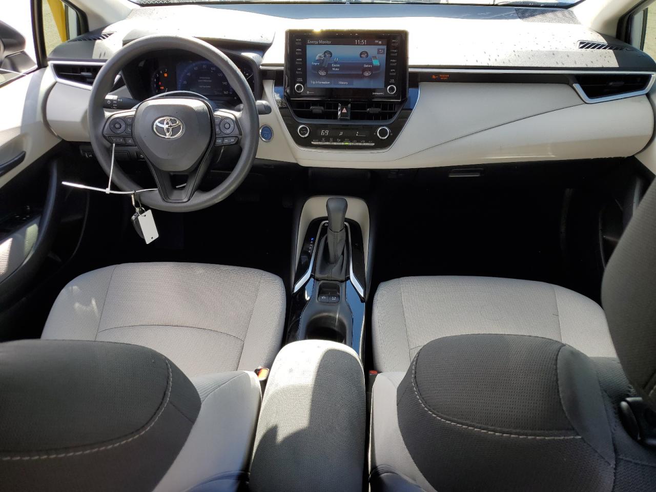 2022 TOYOTA COROLLA LE VIN:JTDEAMDE0NJ051158