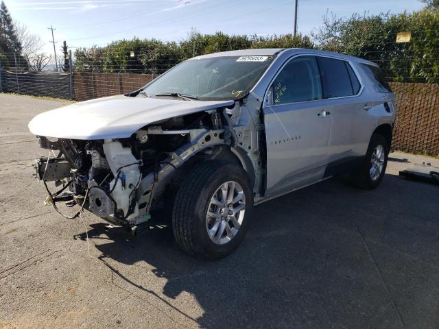 2021 CHEVROLET TRAVERSE LS VIN: 1GNERFKW5MJ131707