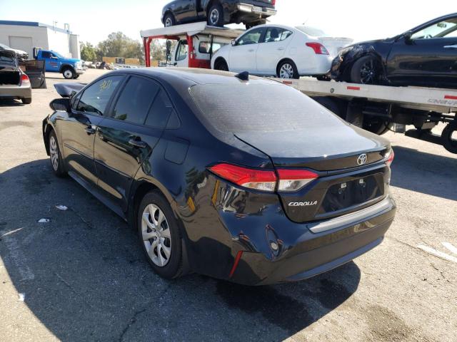 2021 TOYOTA COROLLA LE VIN: 5YFEPMAE6MP163962