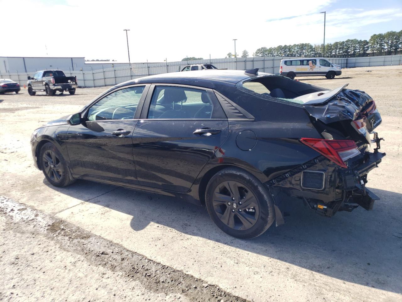2022 HYUNDAI ELANTRA BLUE VIN:KMHLM4AJ5NU023091
