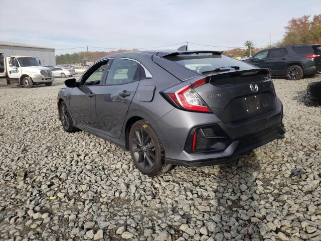 2021 HONDA CIVIC EX VIN: SHHFK7H69MU407875