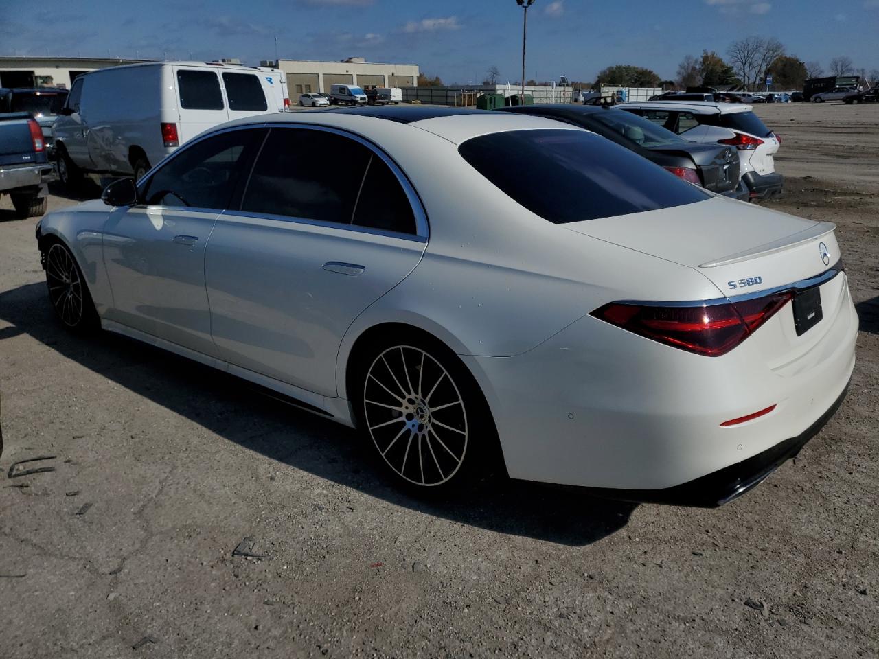 2022 MERCEDES-BENZ S 580 4MATIC VIN:W1K6G7GB9NA068598