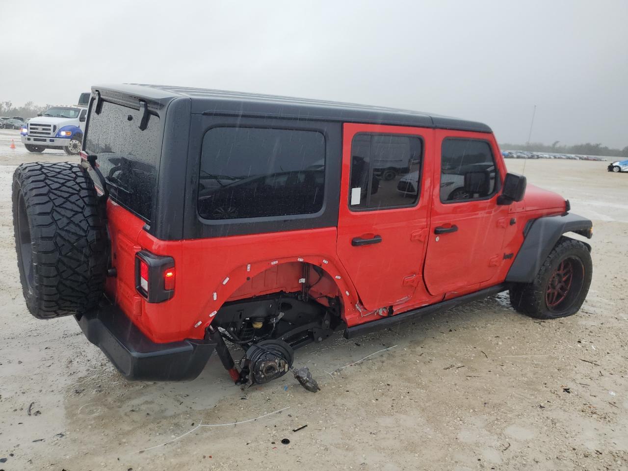 2022 JEEP WRANGLER UNLIMITED SPORT VIN:1C4HJXDG7NW108667