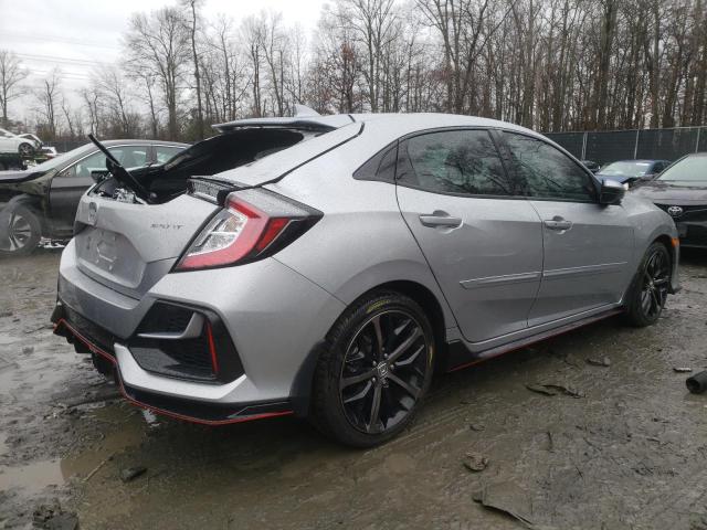 2021 HONDA CIVIC SPORT VIN: SHHFK7H49MU413934