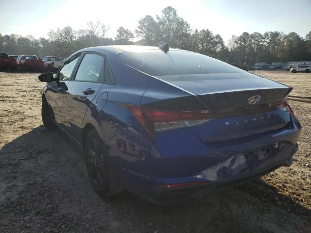 2021 HYUNDAI ELANTRA SEL VIN: KMHLS4AG8MU111125