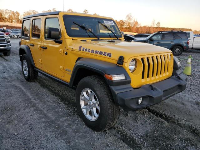 2021 JEEP WRANGLER UNLIMITED SPORT VIN: 1C4HJXDGXMW595653