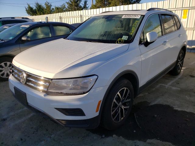 2021 VOLKSWAGEN TIGUAN SE VIN: 3VV2B7AX1MM047503