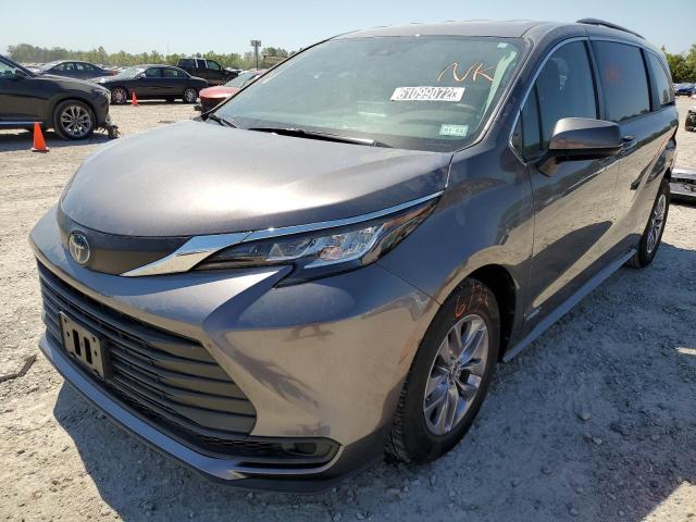 2021 TOYOTA SIENNA LE VIN: 5TDKRKEC6MS011679